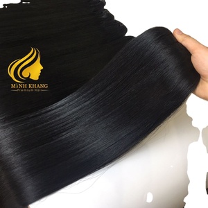 Cheveux vietnam double tissage, cheveux vierges lisses, 20 pouces, prix d'usine, vente en gros, offre spéciale au nigéria - Product Image 2