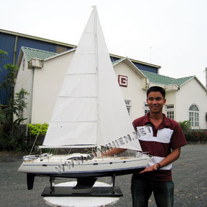 OYSTER 72 Modèle de bateau en bois de haute qualité fabriqué à la main au Vietnam-Livraison rapide Cadeau fantaisie GIA NHIEN CO.LTD YT0032P Maison nautique - Product Image 1