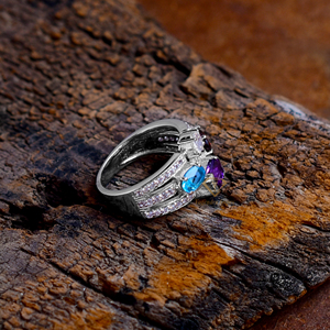 Anillo de GEMA de turmalina Natural, Plata de Ley 925, venta al por mayor, anillo de piedras preciosas múltiples para proveedores y fabricante - Product Image 6