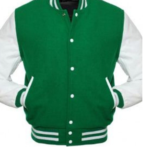 Veste pour homme avec manches en cuir Vêtements d'extérieur Veste softshell pour homme de ski Vêtements coupe-vent personnalisés Noir Casual Vert Uni - Product Image 2