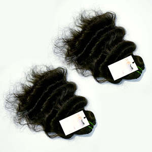 <b>Top</b> Quality Single Double Drawn Machine Weft Unprocessed Cuticle Aligned Hair Brazilian <b>Silky</b> Straight Wavy Curly Virgin Hair - Product Image 2