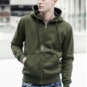 Venta al por mayor OEM de alta calidad sudadera de gran tamaño 100% algodón logotipo personalizado bordado unisex Sudadera con capucha para los hombres - Product Image 5