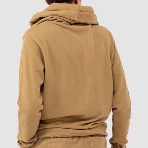 Venta al por mayor Sudadera con capucha Sólido Invierno Cremallera Manga larga Casual En blanco Fleece Pullover Liso Sudaderas con capucha - Product Image 2