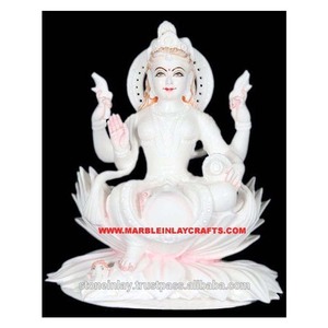 Statue de marbré, Statue Maa en marbre, blanc - Product Image 1