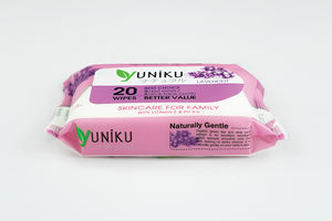 YUNIKU-toallitas naturales para bebé, toallitas de alta calidad para bebé, 20 toallitas sensibles, agua dulce, venta al por mayor - Product Image 5