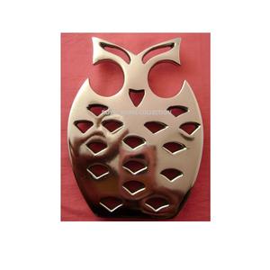 Unique Design Aluminum Trivet With Nickel Plating American Style Coaster and Stand for Home Tabletop <b>Decoration</b> <b>Accessories</b> - Product Image 2