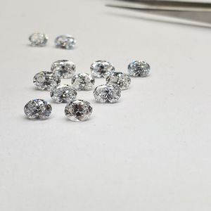 VVS — diamant en vrac, pureté D E F, couleur 0.90 à 0.99, forme ovale polie - Product Image 1