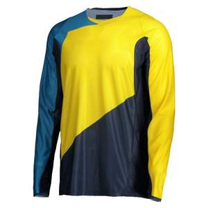 Precio de fábrica sublimación manga larga Motocross Jersey secado rápido transpirable Racing Jersey motocicleta camisas - Product Image 5