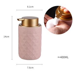 กระบอกเพชรออกแบบเซรามิกตู้ทำสบู่โฟม-สีดำ - Product Image 6