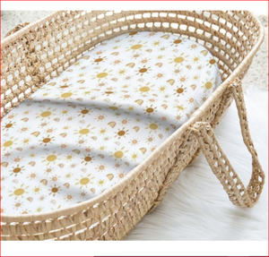 Small <b>Bassinet</b> Sheets Custom Print Super Soft <b>Baby</b> <b>Bassinet</b> Sheet - Product Image 2