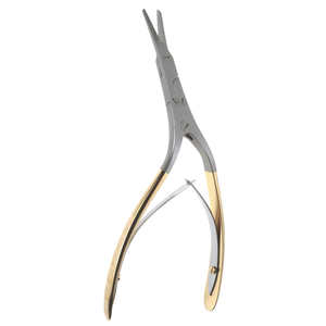 Caplan Shears Serrated Scissors Tungsten Carbide insert 19.5cm Angled TC Scissors - Product Image 2