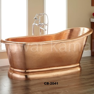 Zapatilla de pie de cobre, bañera de remojo - Product Image 2