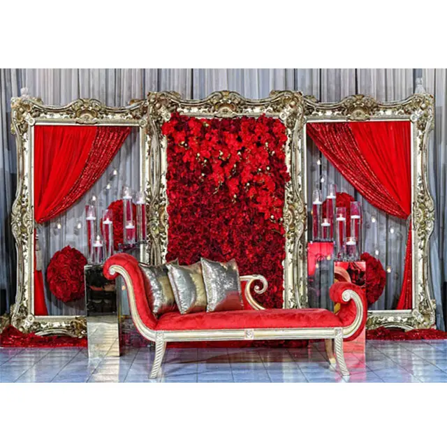 אלגנטיות חתונה תמונה מסגרת עבור רקע אסיה חתונה אירוע כסף תמונה מסגרת פופולרי חתונה שלב תמונה מסגרת התקנה