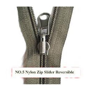 High Quality Men's Open-End Nylon Double Zipper <b>for</b> Leather Jackets 3# 5# - Product Image 6