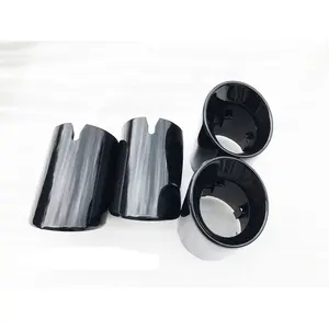 Puntas de escape de corte angular para coche BMW, puntas de escape de deslizamiento de 3,75 "(98MM) para BMW M3, F80, M4, F82, M2, competición F87, S55, F10, M5