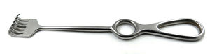 เครื่องมือถ่างแผลแบบแมนนวล Volkman Retractor 6  ทำจากเหล็กกล้าไร้สนิมสำหรับการผ่าตัด พร้อมปลายแหลม 6 แฉก  คีมถ่างแผลแบบกำหนดเอง - Product Image 2