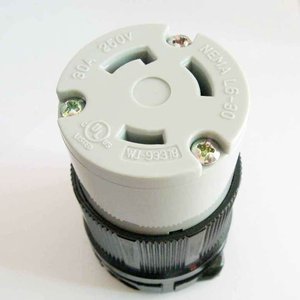 30A 250VAC Mise À La Terre De Verrouillage Connecteur NEMA L6-30 - Product Image 3