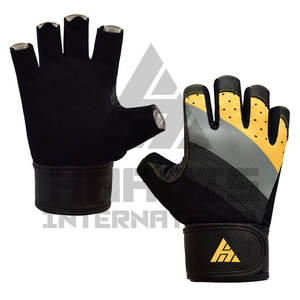 Guantes de entrenamiento para levantamiento de pesas, resistentes, Unisex, para gimnasio, ejercicio, levantamiento de pesas - Product Image 3