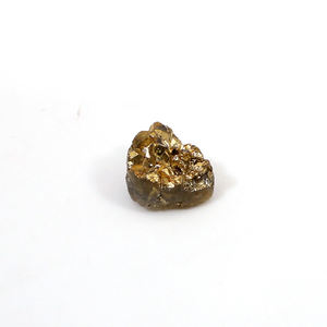 Pierre précieuse naturelle Druzy dorée 6.30 Cts Coeur 11mm en vrac - Product Image 1