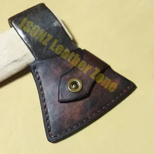Keishibo — gaine de lame de hache en cuir, fait à la main, personnalisé - Product Image 1