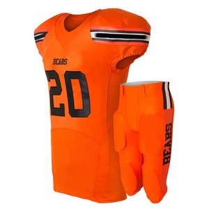 Faible QUANTITÉ MINIMALE DE COMMANDE Nouveau Modèle Maillot De Football Pas Cher Jeunes Uniforme de Football Américain Personnalisé - Product Image 1