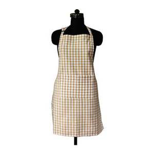 Delantal de cocina de algodón puro 100% más vendido, recién llegado, sin mangas, estampado personalizado con logotipo personalizado - Product Image 1