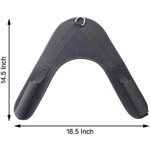 Sangles de harnais pour l'abdomen, sangle de harnais à traction Ab, en forme de V, ceinture abdominale pour le dos - Product Image 3