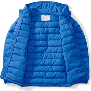 Chaquetas de invierno con cuello levantado recubierto de logotipo de diseño personalizado OEM para ropa informal de hombre chaqueta de burbuja de Color sólido cálido con capucha - Product Image 4