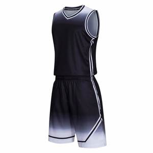 Dernier maillot d'uniforme de basket-ball de sport unisexe sans manches avec logo personnalisé et ensemble grande taille doux et confortable à séchage rapide - Product Image 6