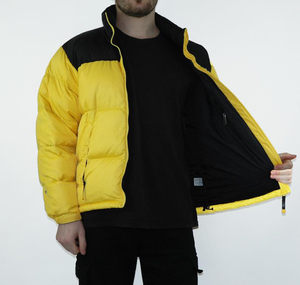 Vestes d'hiver pour hommes, fabrication OEM en gros, sur mesure, manches longues, coupe courte, matelassées, pour hommes - Product Image 3