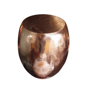 โต๊ะโลหะชุบทองแบบโบราณโต๊ะข้างโต๊ะตกแต่งห้องโต๊ะแบบคลาสสิก - Product Image 5