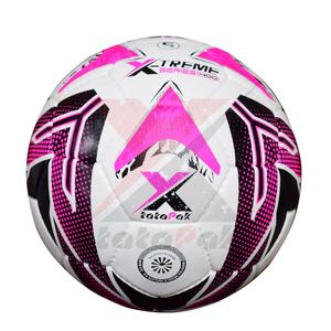 New Design Customized Logo Printing Professional High Quality Butyl Rubber Light <b>Weight</b> 2025 Soccer <b>Balls</b> in White - Product Image 3