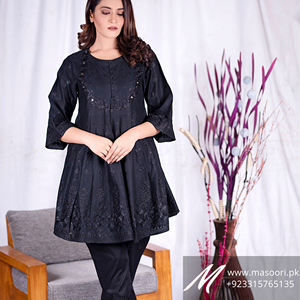 Colección de Verano Masoori para Mujer, Tela de Algodón con Bordado a Mano y Espejo, Servicio OEM Indio-Pakistaní - Product Image 3