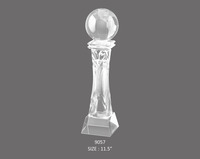 Trofeo Deportivo de Cricket OLIVIA al por Mayor, de Alta Calidad, Personalizado con Estampado de Estrellas y Grabado Láser de Cristal, Superventas