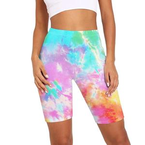 New Arrival Women Summer Wear Premium Quality Cheap Tie Dye Shorts - Product Image 1
