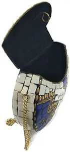 Sac à main haut de gamme poli, fait-main et personnalisé, mère de la perle, à la mode, pour femmes de l'inde - Product Image 4