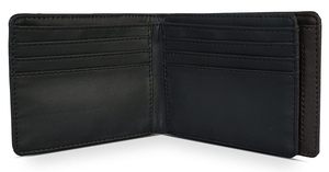 Portefeuille en cuir véritable pour homme, authentique et tendance, de haute qualité, personnalisé, pour passeport, cartes de crédit et voyages - Product Image 3