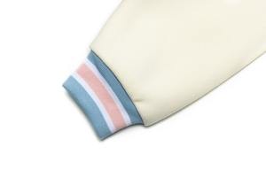 Chaqueta Bomber Varsity Letterman de béisbol personalizada de alta calidad con material polar con logotipo frontal - Product Image 5