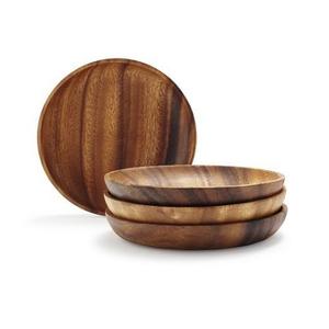 Bol de service alimentaire en bois avec la meilleure qualité Taille et formes personnalisées Bol de service en bois pour la vente en gros - Product Image 3