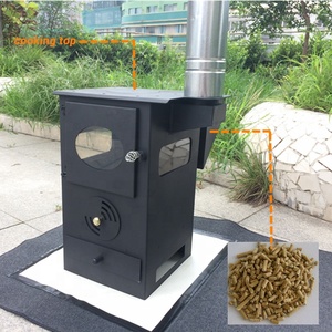 Poêle à bois électrique à granulés, avec four, palette de cuisson à bois - Product Image 3