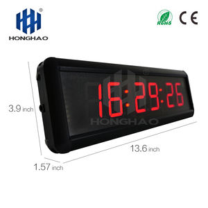 Hangzhou Honghao Télécommande électronique HH:MM Large Led Compte à rebours Horloge Chronomètre - Product Image 3