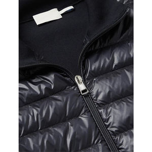 Blsqas en Nylon mélangé de coton pour hommes, 2021, couleur noire, veste bombardier, fermeture éclair et poches avec votre Logo personnel - Product Image 2