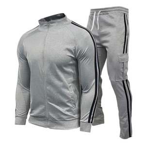 Survêtements pour hommes MIRAJ INTERNATIONAL, survêtements de jogging personnalisés, yoga, sport, entraînement, sweats à capuche courts, pantalons de jogging - polyester/coton - Product Image 3