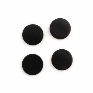 Fine Quality 12mm Round Coin Circle Shape Natural Smooth Black Onyx Calibrated Loose Gemstone For Making Jewelry Price Per Piece