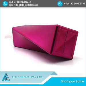 Bouteille d'emballage de shampooing en plastique vide d'art de luxe Offre Spéciale avec pompe bouteille de Gel rose pour soins de la peau - Product Image 2