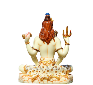 Statue du dieu indien Shiva en polyrésine, Figurine du dieu indien, bholenth, 15 cm - Product Image 2