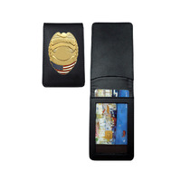 Kierst-sécurité pour Badge, porte-Badge personnalisé en cuir, broche métallique