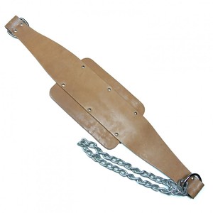 GAF RECTO CINTURA DE PIEL CINTURÓN DE INMERSIÓN ELEVACIÓN DE PESAS CADENA DE METAL CINTURÓN DE ELEVACIÓN DE PESAS ENTRENAMIENTO FITNESS ELEVACIÓN DE PESAS CUERO - Product Image 3