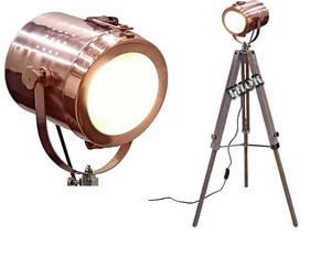Foco LED moderno reflector coleccionable estudio trípode lámpara de pie para sala de estar grande decoración del hogar para Villa - Product Image 2