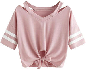 เสื้อครอปโยคะกีฬาสำหรับผู้หญิงเสื้อครอปสั้นระบายอากาศแห้งเร็วเสื้อแฟชั่นสำหรับใส่วิ่งในยิมฟิตเนส - Product Image 2